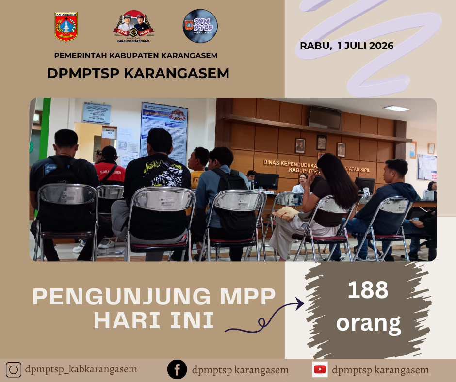 PENGUNJUNG MPP KARANGASEM